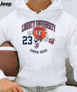 Liberty NCAA Basketball Emma Hess Fashion T Shirt