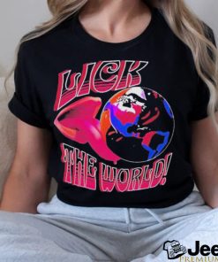 Lick The World – Trippy Pink Shirt