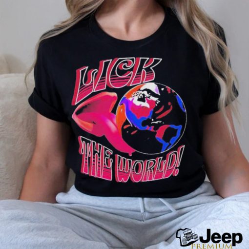 Lick The World – Trippy Pink Shirt