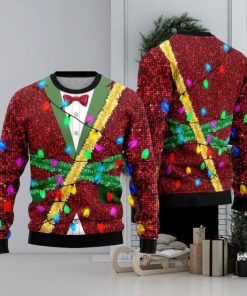 Light Christmas Ugly Christmas Sweater Funny Gift For Men And Women Family Holidays