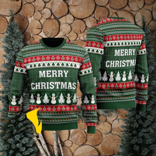 Light Up Merry Christmas Ugly Sweater 3D