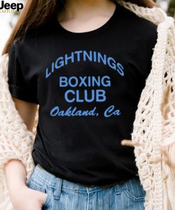 Lightning’s boxing club oakland ca T shirt