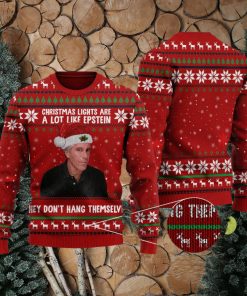 Lights Are A Lot Like Epstein US TV Series Ugly Christmas Sweater Gift For Men Women