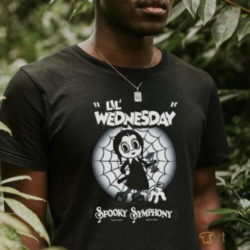 Lil Wednesday Creepy Cute Spooky Goth Halloween shirt