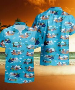 Lilo And Stitch Hawaiian Shirt Island Pattern Disney Birthday Gift For Adults