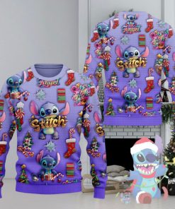 Lilo & Stitch Angel Ugly Christmas Sweater