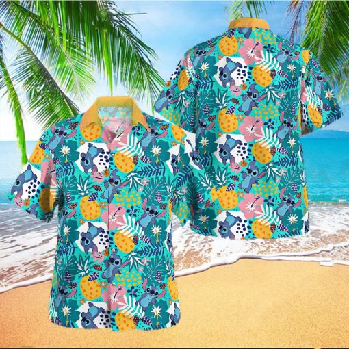 Lilo Stitch Tropical Beach Hawaiian Shirt