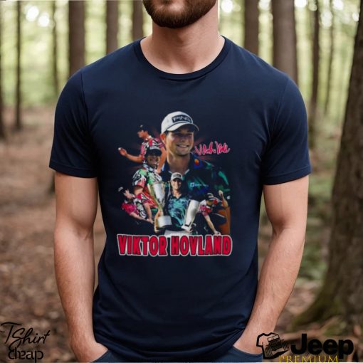 Limited Edition 2023 Viktor Hovland Signature Shirt