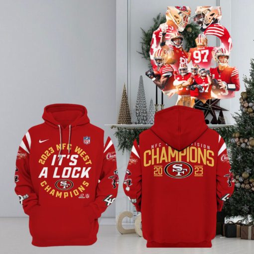 Limited Edition San Francisco 49ers NFC West Champions 2023 Hoodie, Longpants, Cap