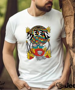 Limited Ween rollercoaster summer tour 2023 art design t shirt