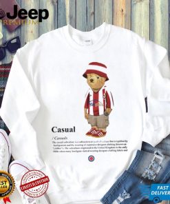 Lincoln Casual Bear Football Awaydays T Shirt.