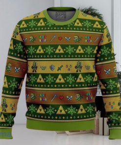 Link Adventure Legend of Zelda Ugly Christmas Sweater Unique Gift For Men And Women