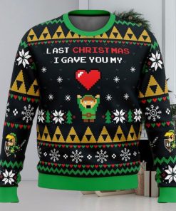 Link To My Heart Legend of Zelda Ugly Christmas Sweater