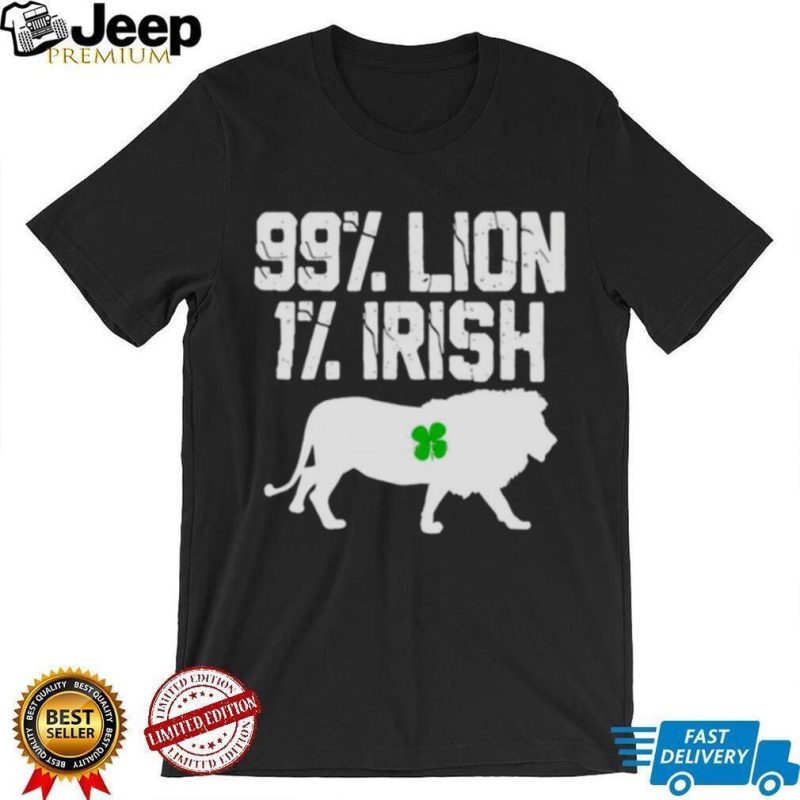Lion Animal St Patrick’s Day Irish Shamrock shirt