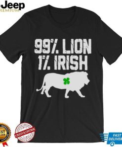 Lion Animal St Patrick’s Day Irish Shamrock shirt