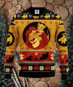 Lion King Simba Ugly Christmas Sweater For Men Women