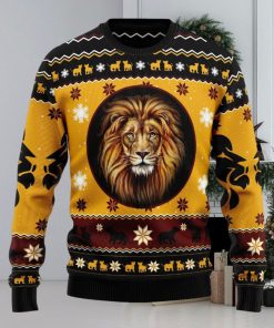 Lion Xmas Ugly Christmas Sweater