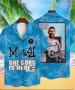 Lionel Messi Inter Miami CF Print 3D Hawaiian Shirt For True Fans