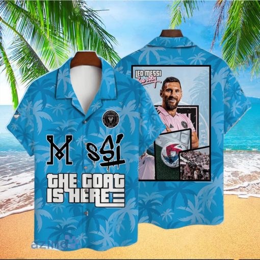 Lionel Messi Inter Miami CF Print 3D Hawaiian Shirt For True Fans