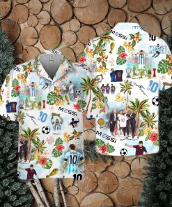 Lionel Messi Number 10 Hawaiian Shirt