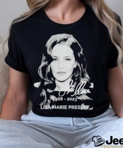 Lisa Marie presley 1968 2023 signatures shirt