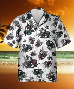 Litle Dragon Rose On 3D Hawaiian Shirt Summer Gift For Men And Women