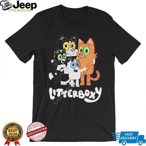 Litterbox Comics Litterboxy Family Men’s Long Sleeve Tee shirt