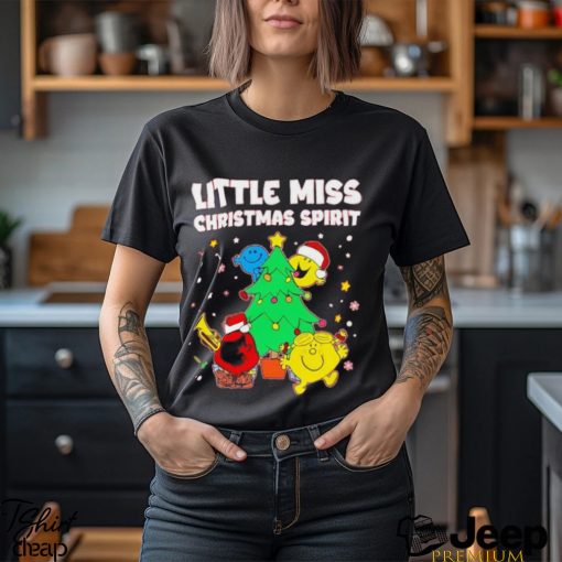 Little Miss Christmas spirit shirt