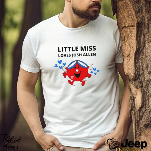 Little Miss loves Josh Allen Buffalo Bills shirt