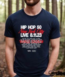 Live Line Up V1 Black T Shirt