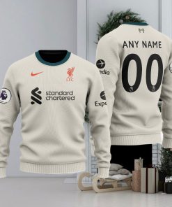 Liverpool Custom Name And Number Ugly Sweater