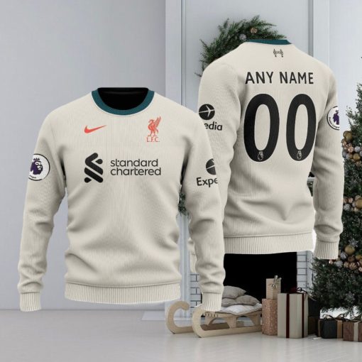 Liverpool Custom Name And Number Ugly Sweater