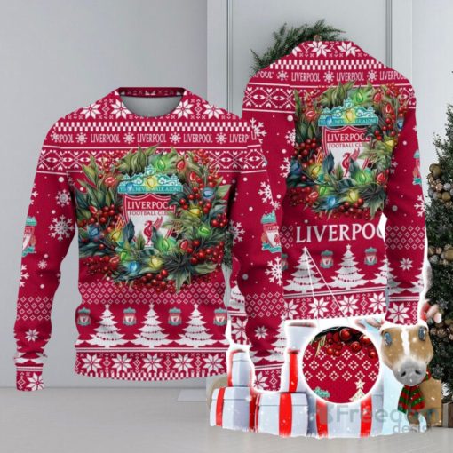 Liverpool F.C Ugly Christmas Sweater Gift Ideas For Fans