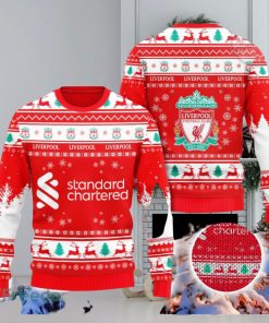 Liverpool Football Club 3D Ugly Christmas Sweater Christmas Gift Men And Women 2023 Sweater