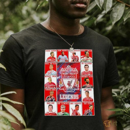 Liverpool Football Club Legends of team All Time shirt