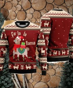 Llama Lalala Ugly Christmas Sweater Family Christmas Gift Ideas Christmas Sweater