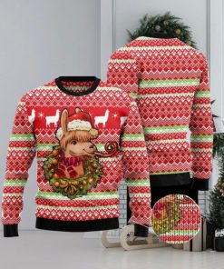 Llama Loves Christmas Ugly Christmas Sweater