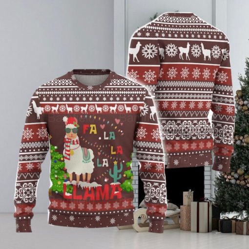 Llama Ugly Christmas Sweater Men And Women Christmas Gift Sweater