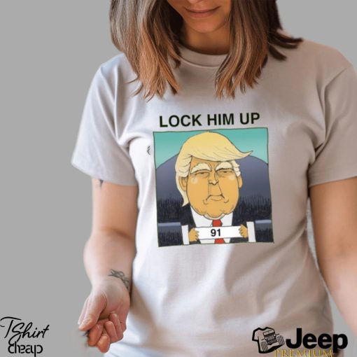 Lock him up Trump’s Mug Shot Shirt