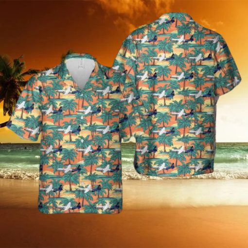 Lockheed Martin Lm 100j Hawaiian Shirt