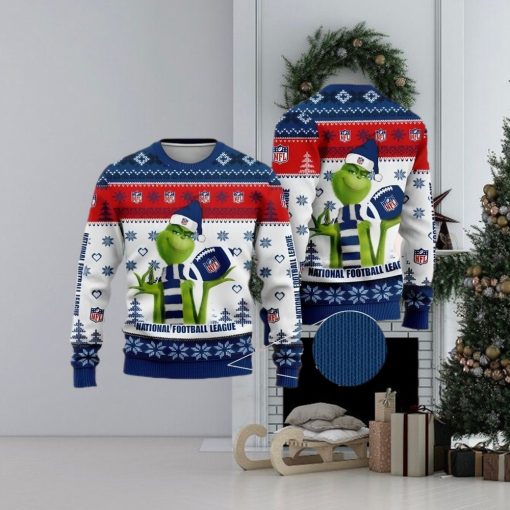 Logo The Grinch New Ugly Christmas Sweater NFL Gift For Fans