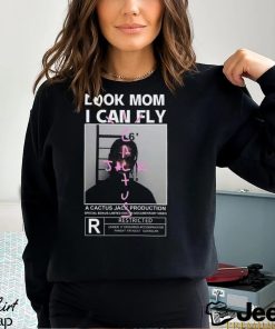 Look Mom I Can Fly TShirt, Cactus Jack Fashion Men Tshirt, Sleeve Jacks Print Kanyess Westss BASICs Couple Loose Short Sleeve T Shirt