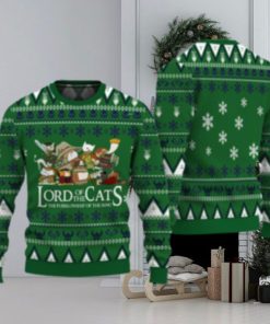 Lord Of Cats Xmas Ugly Christmas Sweater Xmas Christmas Gift Vacation Sweatshirt