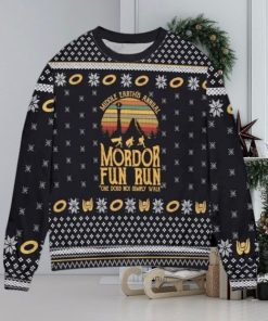 Lord Of The Rings Middle Earth Is Annual Mordor Fun Run Ugly Sweater