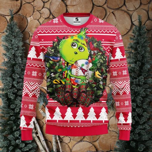 Los Angeles Angels Grinch Hug Christmas Ugly Sweater