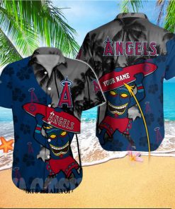 Los Angeles Angels MLB For Fan All Over Print Hawaiian Aloha Shirt