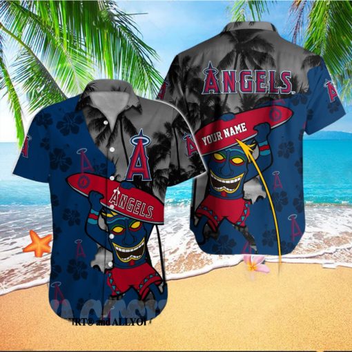 Los Angeles Angels MLB For Fan All Over Print Hawaiian Aloha Shirt