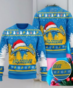 Los Angeles Chargers 3D Ugly Christmas Sweater