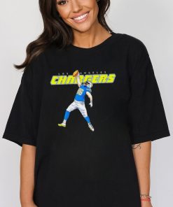 Los Angeles Chargers Keelan Doss catching ball shirt