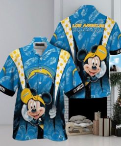 Los Angeles Chargers Mickey Mouse NFL Hawaiian Shirt